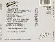 USA '89 (GREY LABEL, TITLES ON INSERT) # 2