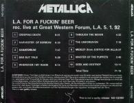 L.A. FOR A FUCKIN' BEER (BLACK COVER)