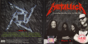 CREEPING DEATH, LIVE IN USA '92 PART 1 (RE-ISSUE) (SILVER LABEL)