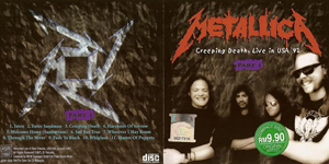 CREEPING DEATH, LIVE IN USA '92 PART 1 (RE-ISSUE) (SILVER LABEL) (PURPLE LETTERS)