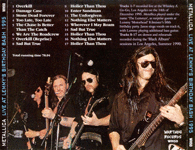 LIVE AT LEMMY'S BIRTHDAY BASH 1995 (COLOURED INSIDE COVERS)