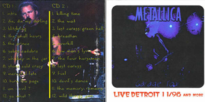 LIVE DETROIT 11/98 AND MORE