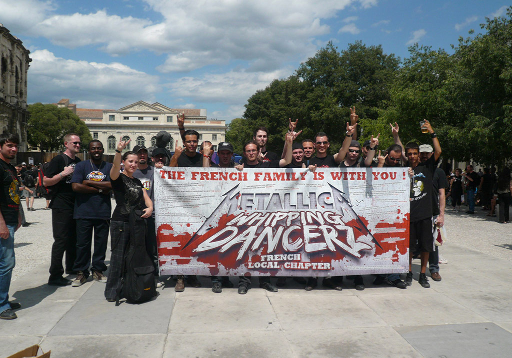 Whipping Dancerz - MetallicA French Local Chapter #232